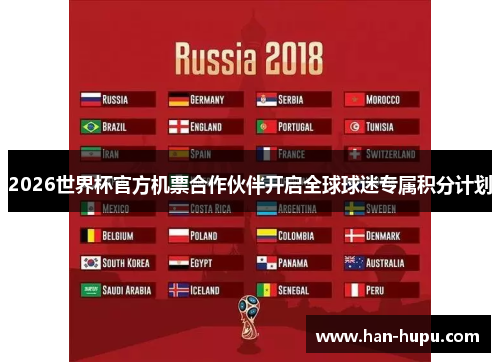 2026世界杯官方机票合作伙伴开启全球球迷专属积分计划